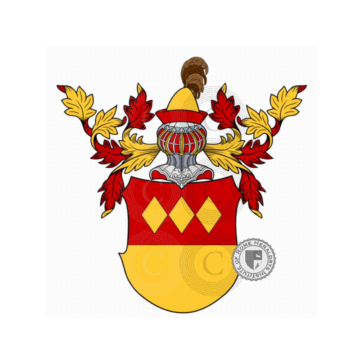 Wappen der FamilieFrech, Frech von Ehrimfeld