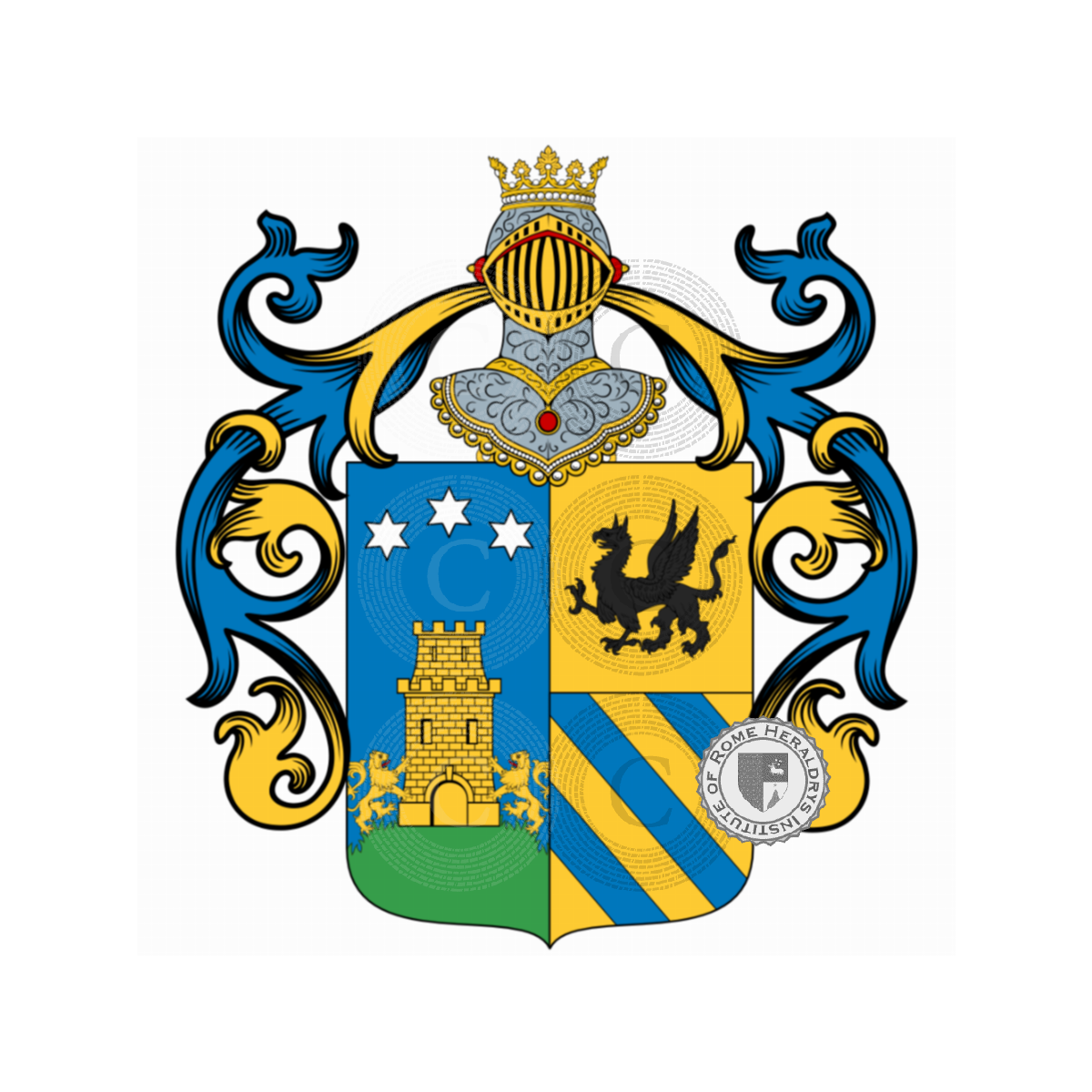 Coat of arms of familyTurrisi Grifeo