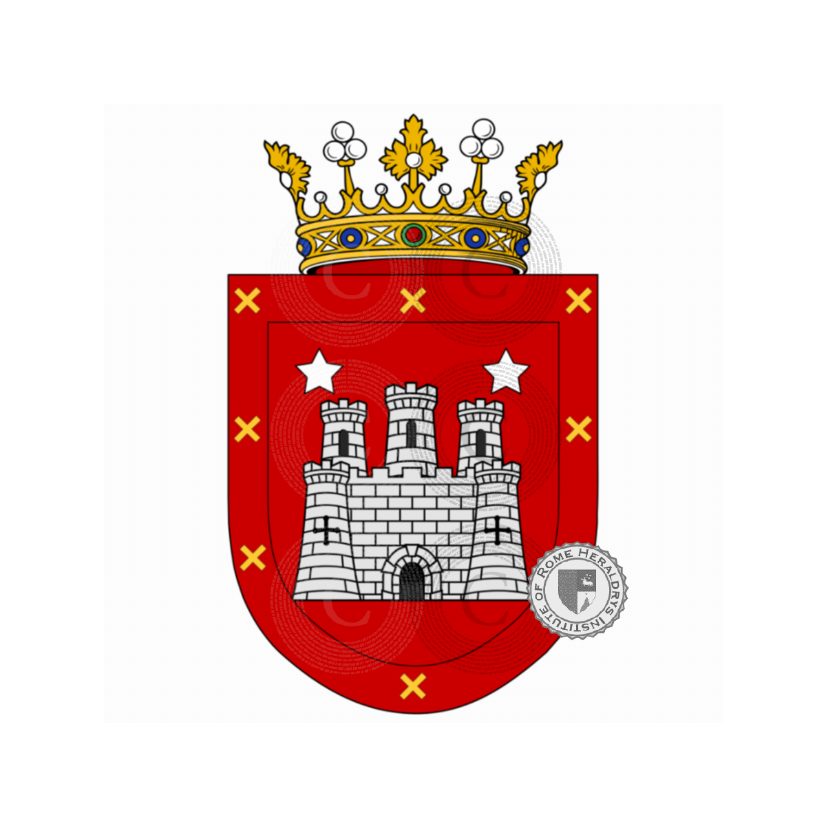 Coat of arms of familyZambrana, Zambrano