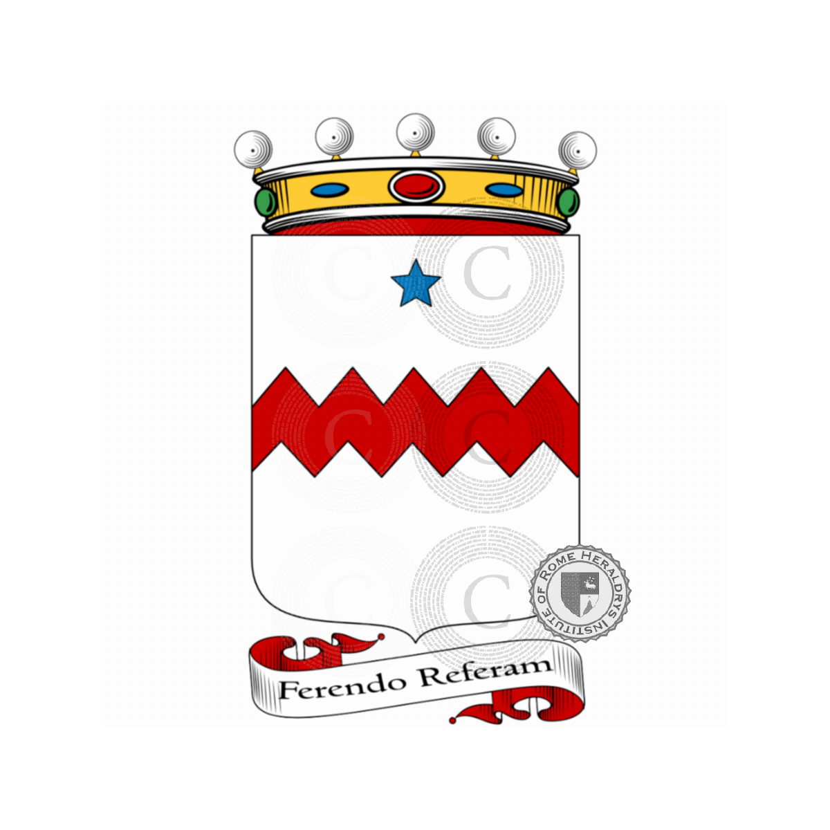 Escudo de la familiaBarberi, Barberis