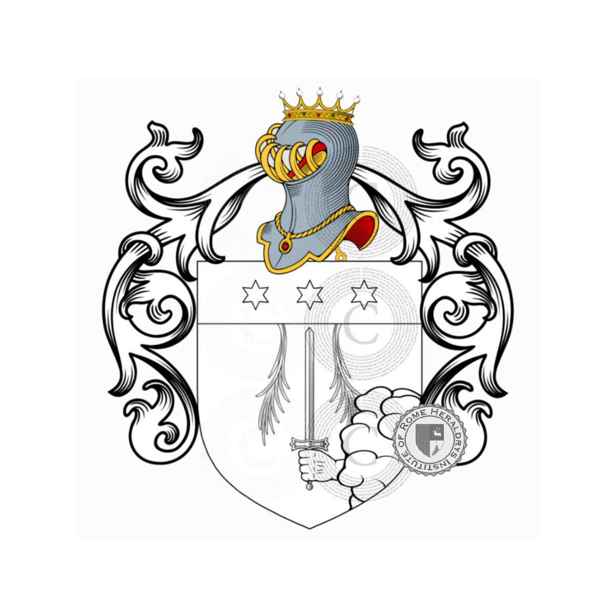 Coat of arms of familyPolati, Polato,Polatti