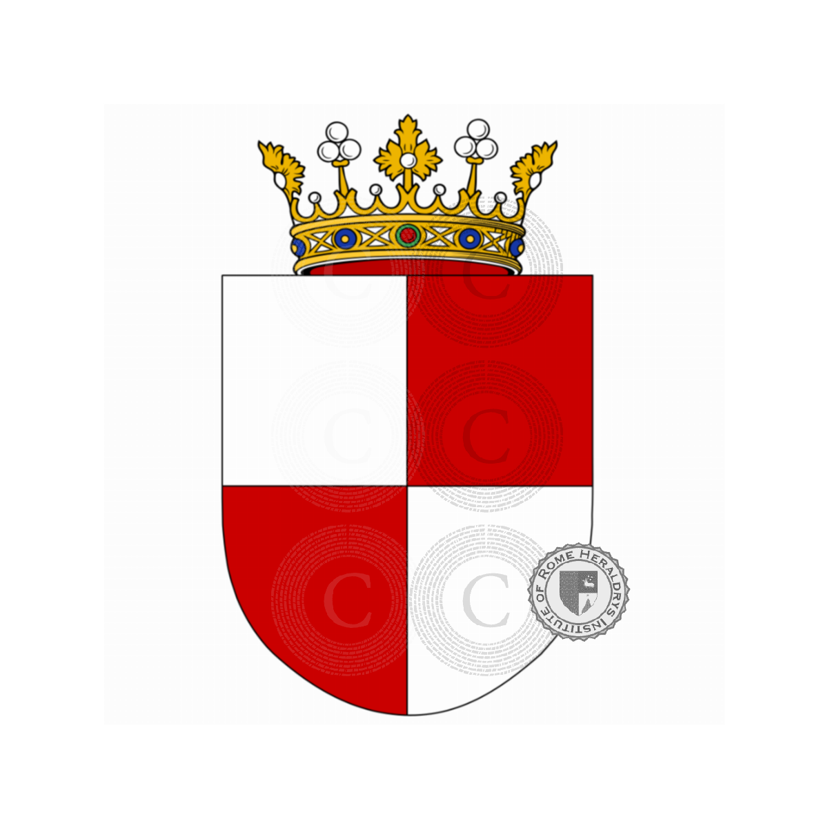 Coat of arms of familyRamalli, Ramallo