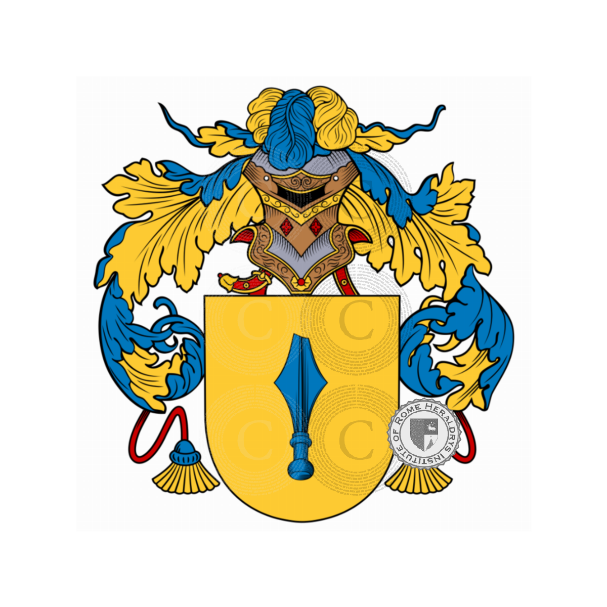 Coat of arms of familyRellò, Rello