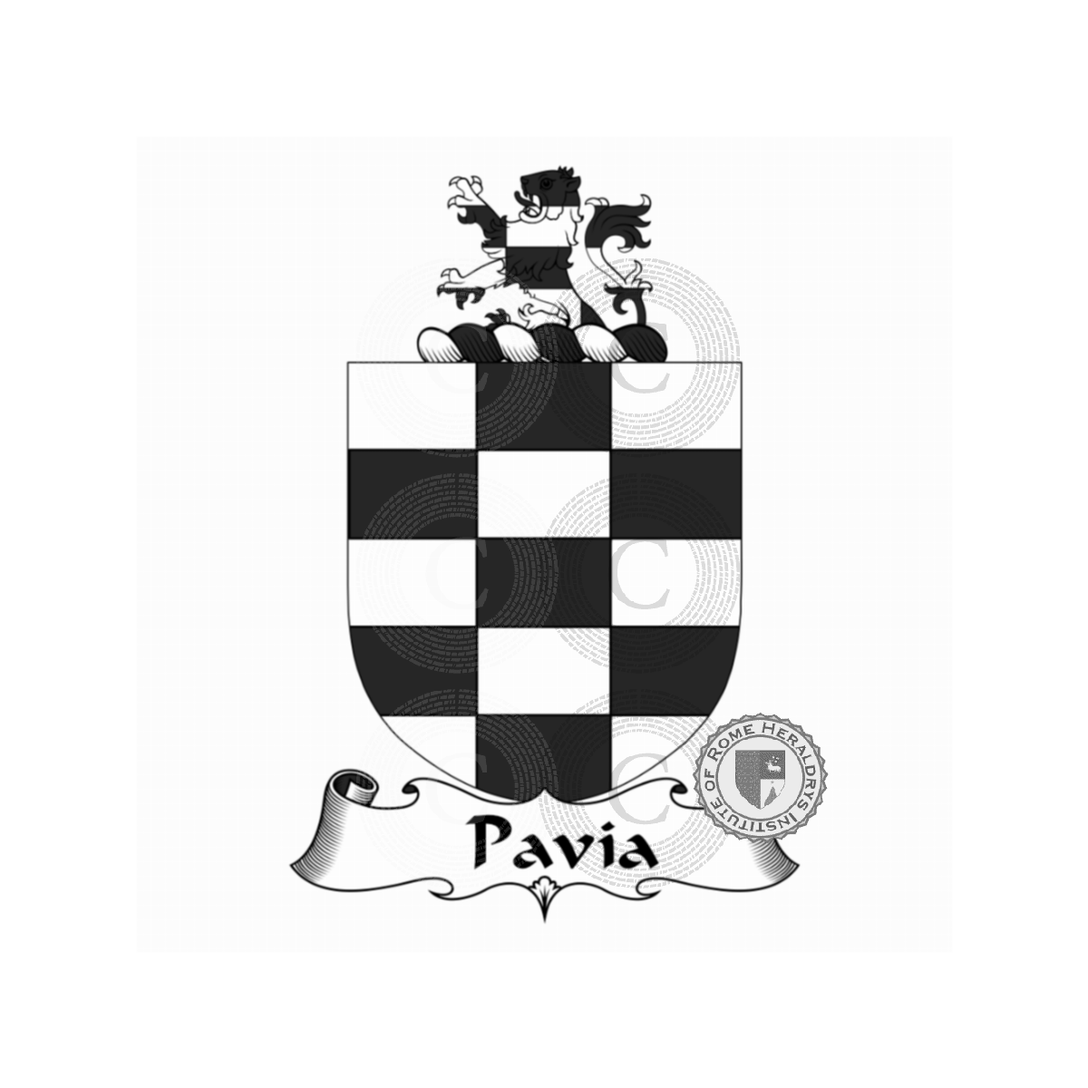 Wappen der FamiliePavia