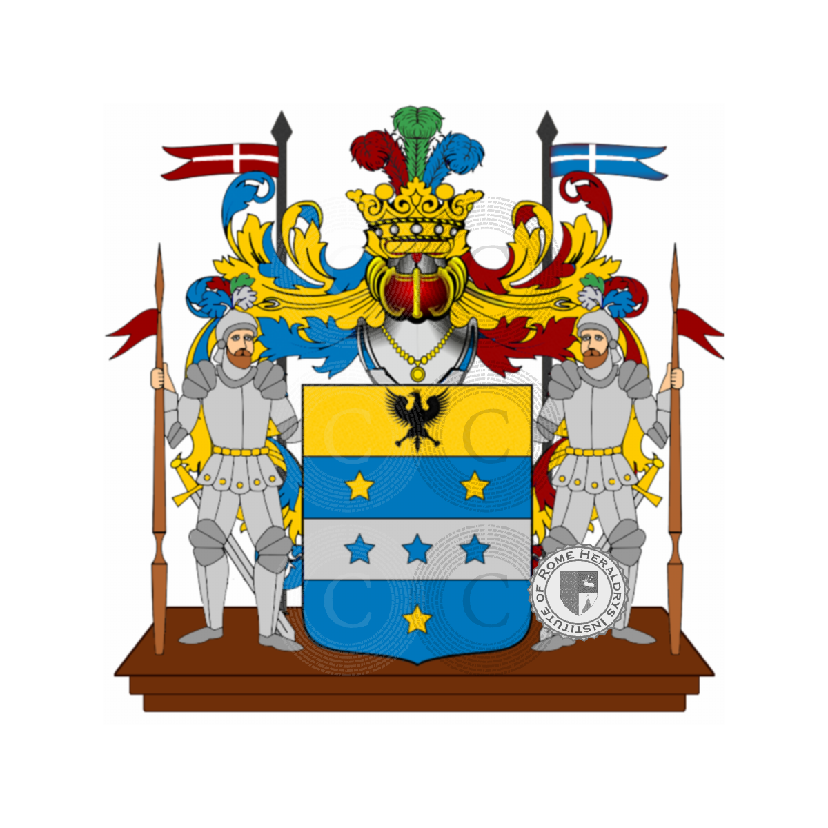 Coat of arms of familyZanotti, Gianotti,Zanoto,Zanotto