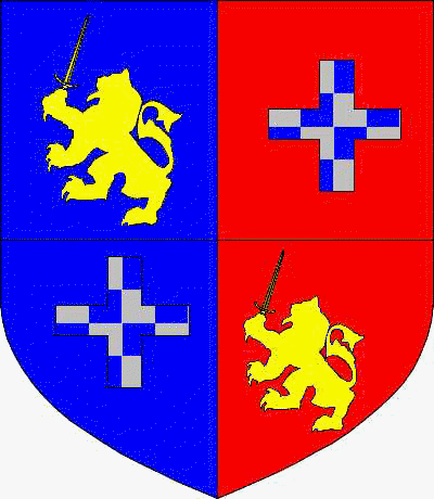 Coat of arms of family Barcelli