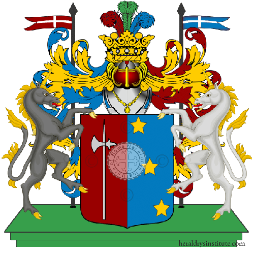 Escudo de la familia Roggiero Guiscardi