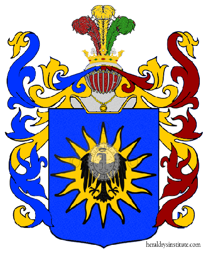 Coat of arms of family Cauvie