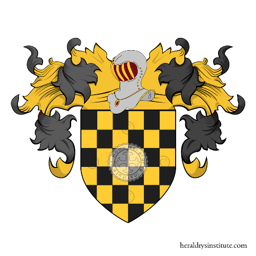 Coat of arms of family Pezzarello
