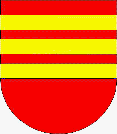 Coat of arms of family Pezzenti