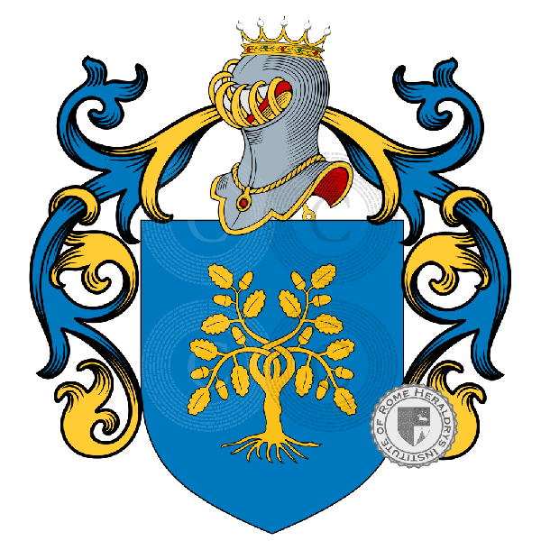 Coat of arms of family Roveredana