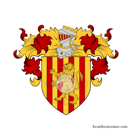 Coat of arms of family Aloisio English