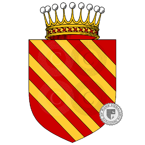 Coat of arms of family Sistoni
