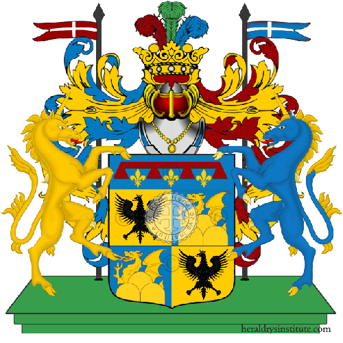 Coat of arms of family Serraggio