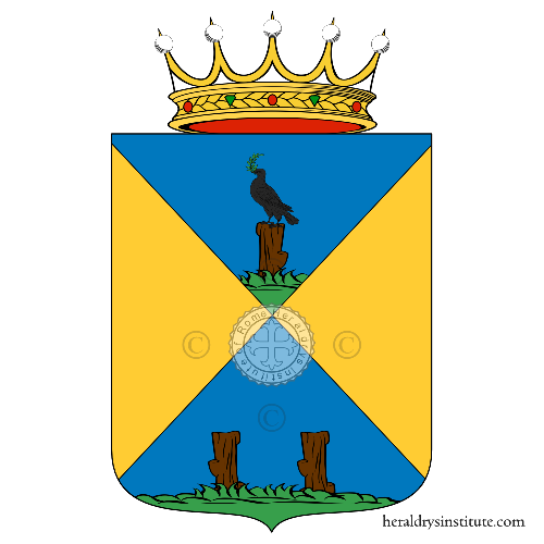 Coat of arms of family Romagnole