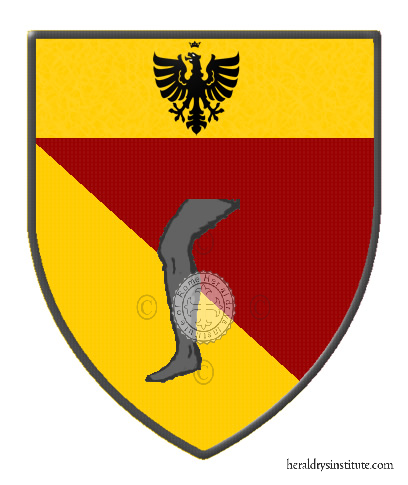 Coat of arms of family Zoppo