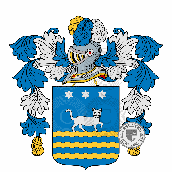 Wappen der Familie Ugatto
