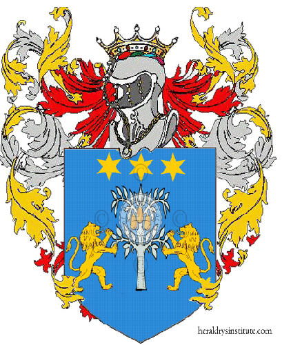 Coat of arms of family Pirocci