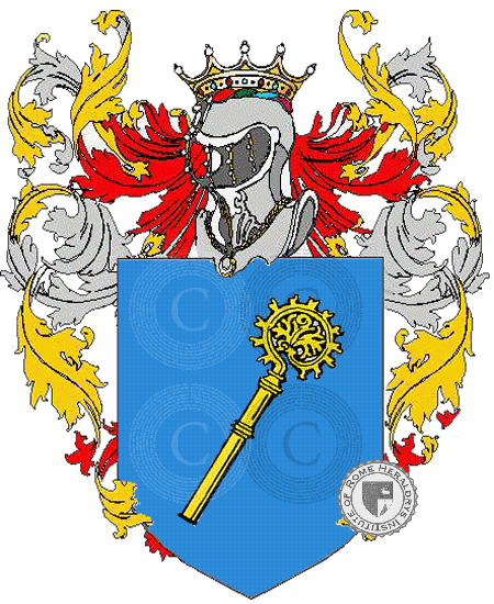 Coat of arms of family Nastasino