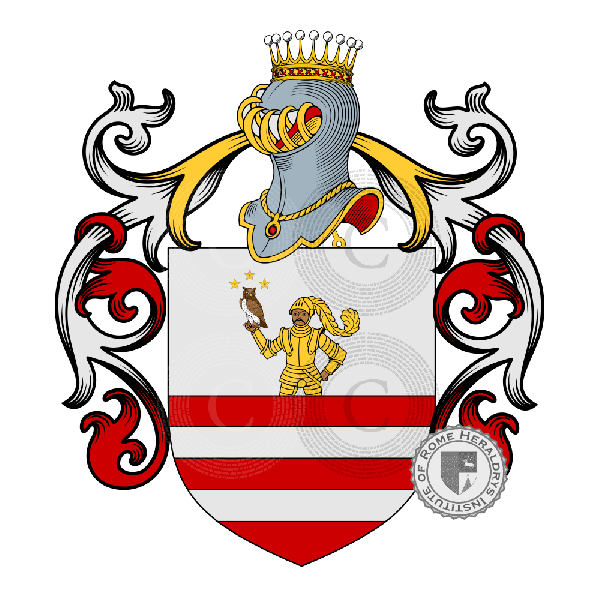 Coat of arms of family Amoreschi