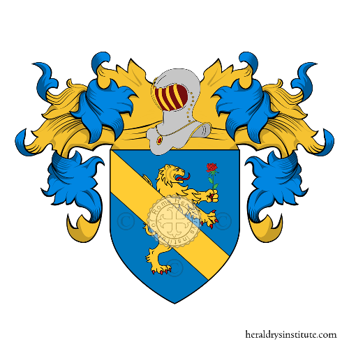 Coat of arms of family Bellandinia