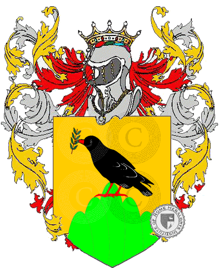 Coat of arms of family Pecoli