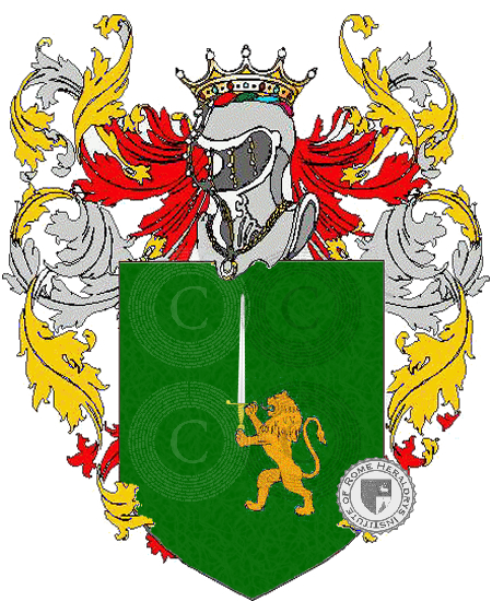 Coat of arms of family Spallotta