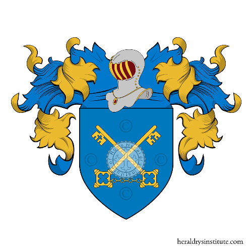 Coat of arms of family Del Pietro
