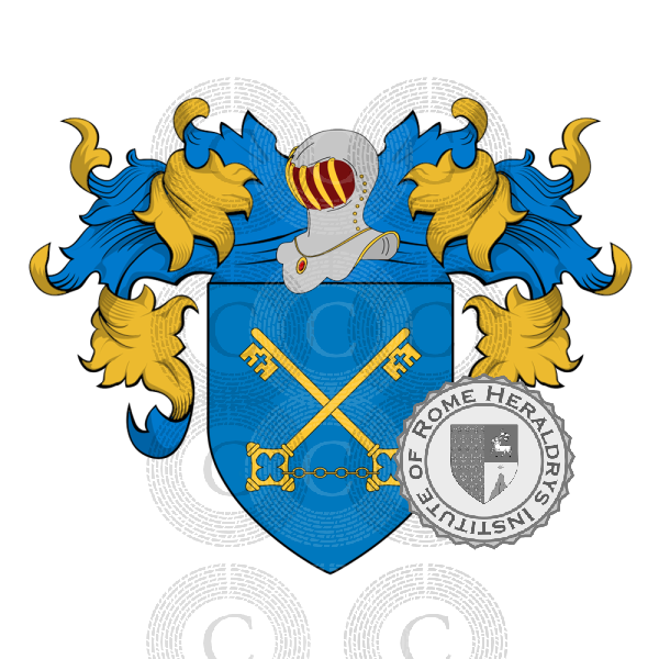 Coat of arms of family Pietrofano