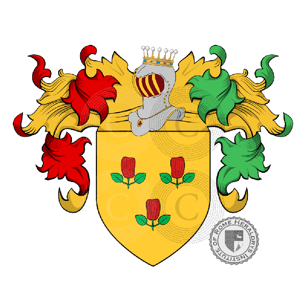 Wappen der Familie Peperoni