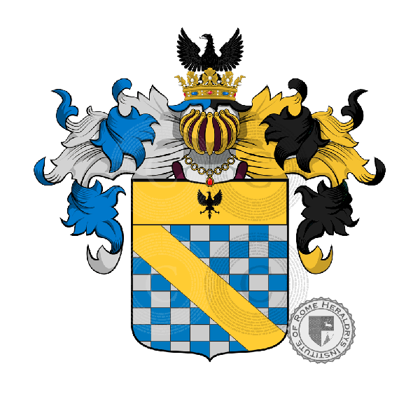 Coat of arms of family Rattei