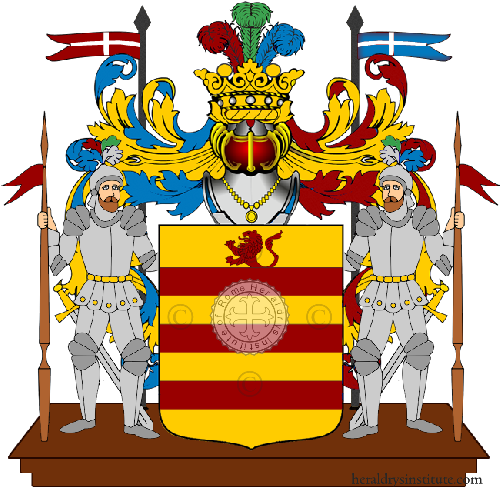 Coat of arms of family Pugliesi