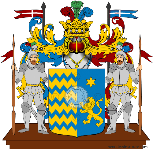 Coat of arms of family Truffini