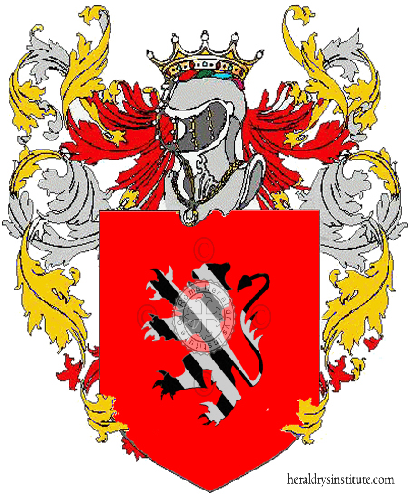 Coat of arms of family Beccaris