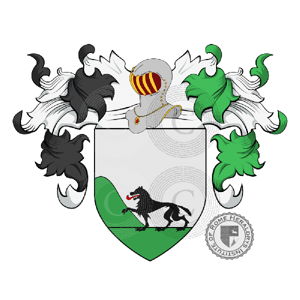 Coat of arms of family Lovatti