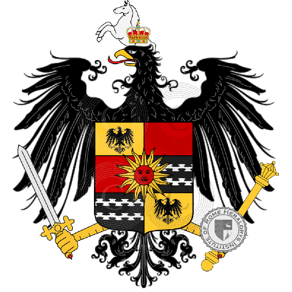 Wappen der Familie Dell' Orto