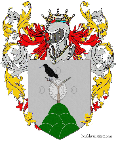 Coat of arms of family Albanesi