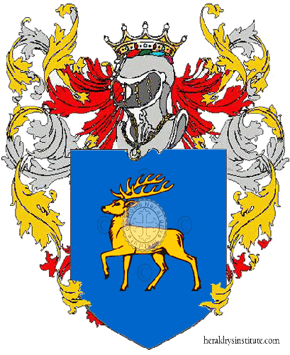 Coat of arms of family Cervi