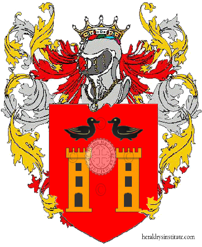 Coat of arms of family Cascetta