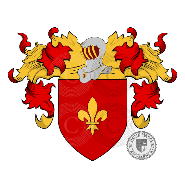 Wappen der Familie Saccaria