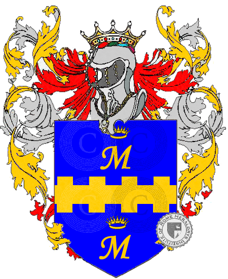 Escudo de la familia Marzioli