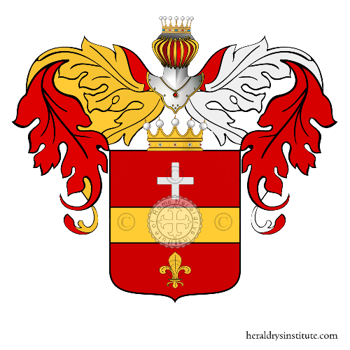 Coat of arms of family Nicosiana