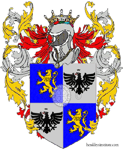 Coat of arms of family Frigero