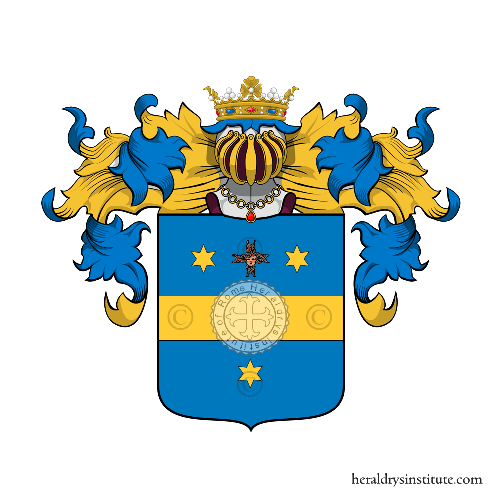 Coat of arms of family De Serafini
