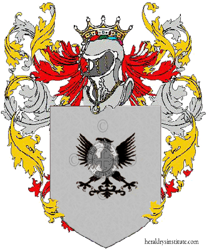 Coat of arms of family Pavanella