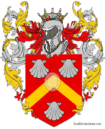 Coat of arms of family Pagoni