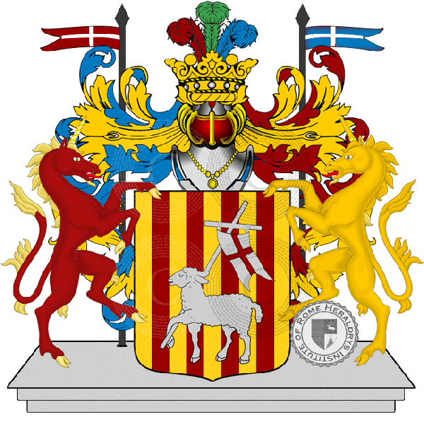 Coat of arms of family Spasquale