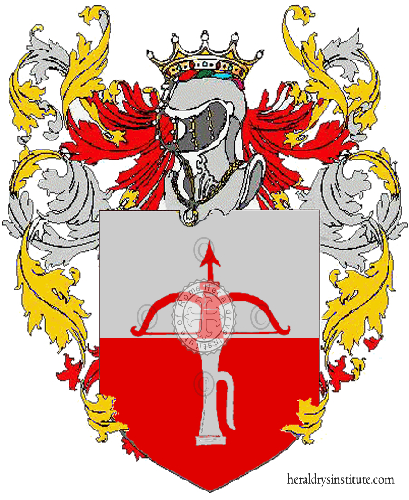 Coat of arms of family Ballestrieri