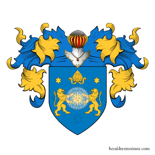 Coat of arms of family Pretelli