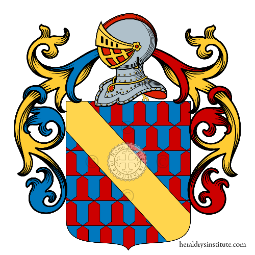 Escudo de la familia Montecornacchia